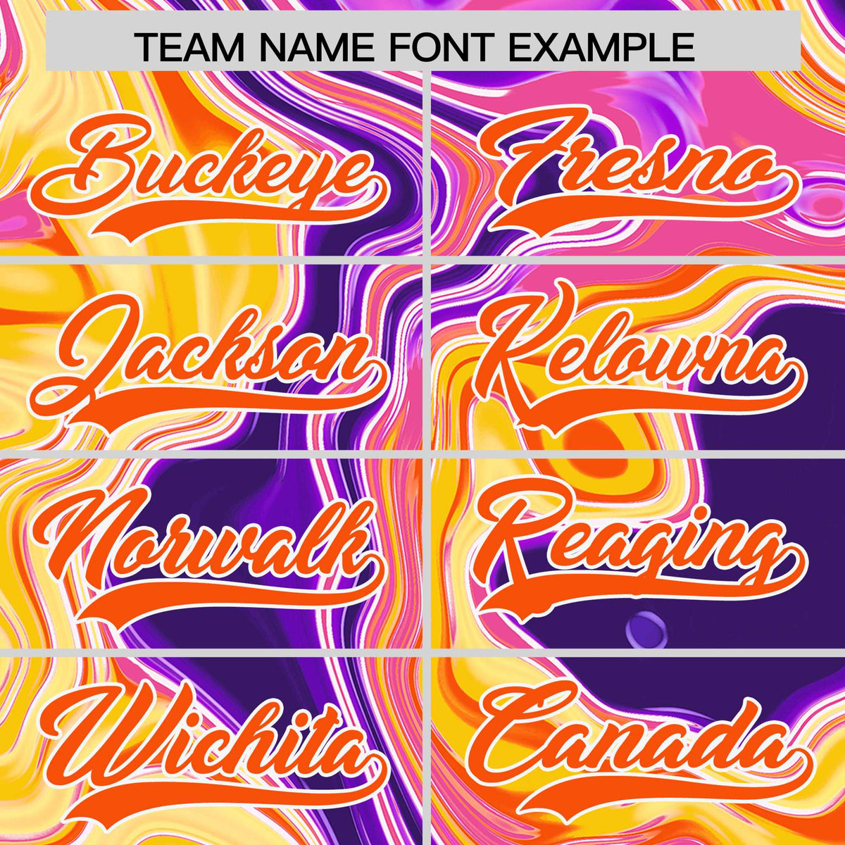 Custom Purple Split Fashion Fluid Pattern Authentic Baseball Jersey