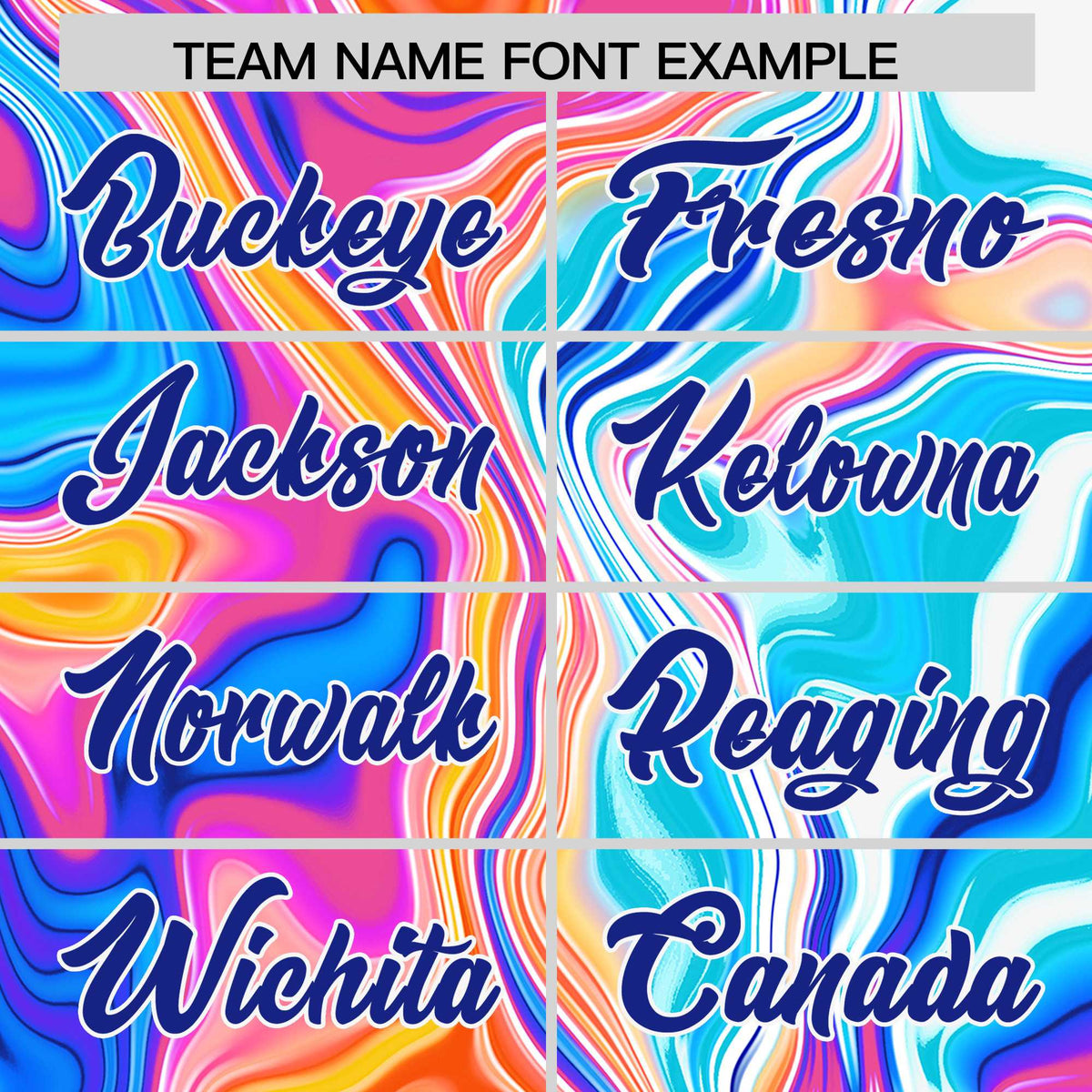 Custom Multi Color Split Fashion Fluid Pattern Authentic Baseball Jersey