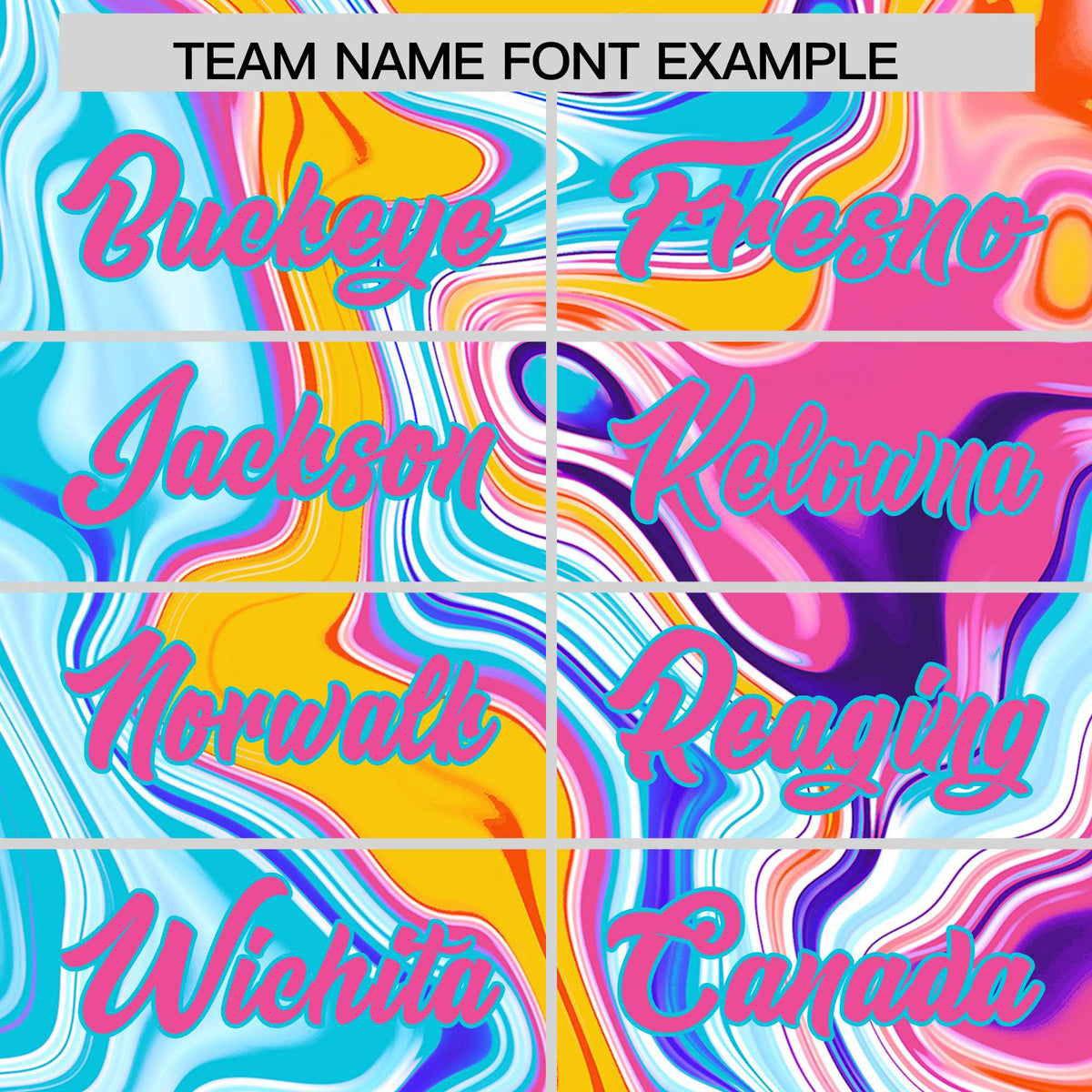 Custom Multi Color Split Fashion Fluid Pattern Authentic Baseball Jersey