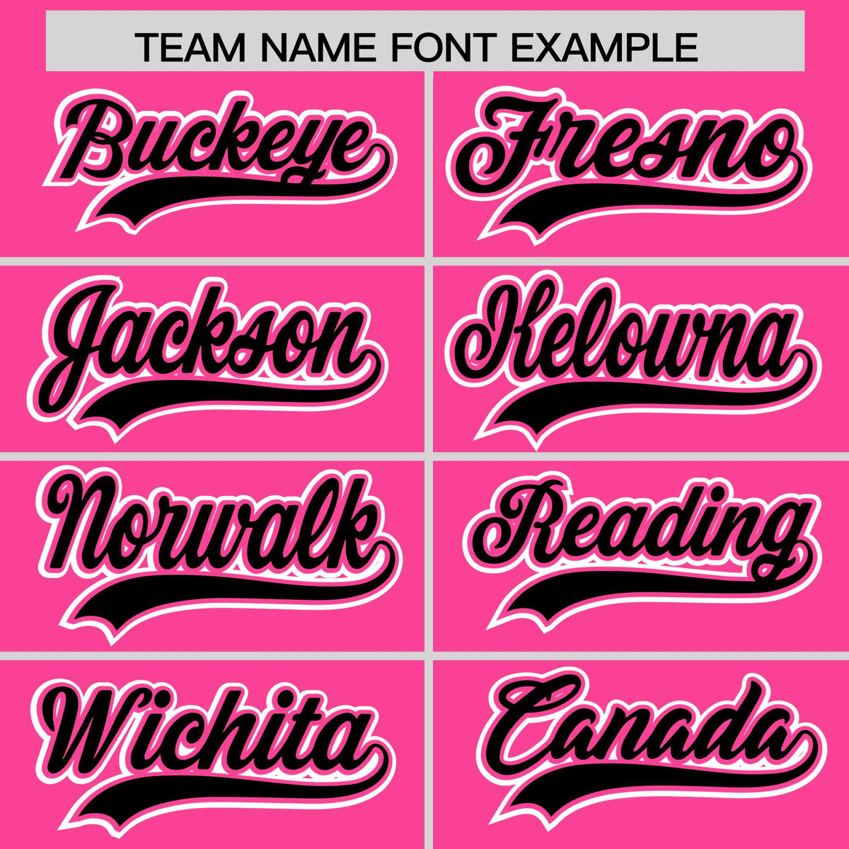 Custom Pink Black Personalized Color Block Authentic Baseball Jersey