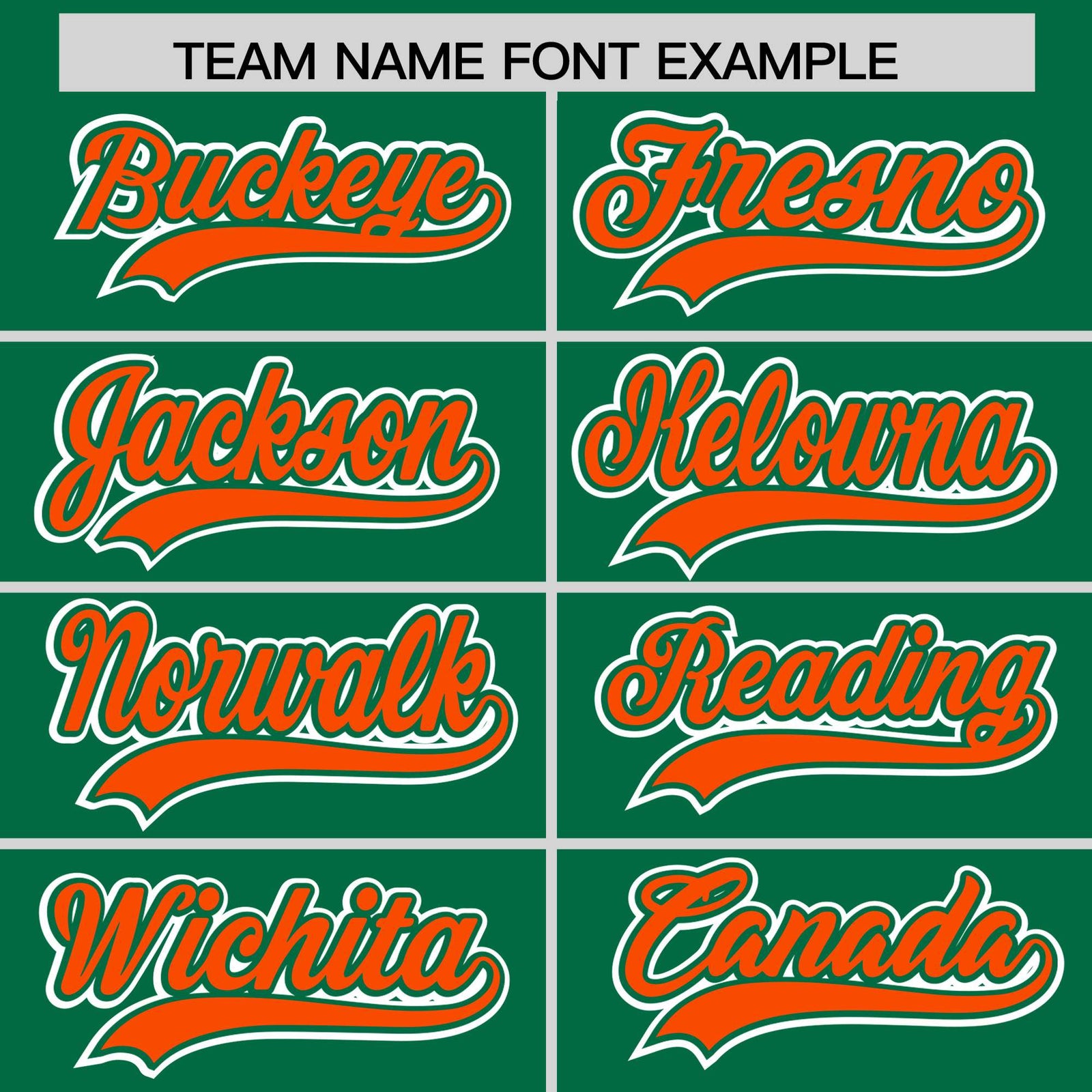 Custom Kelly Green Orange Personalized Color Block Authentic Baseball Jersey