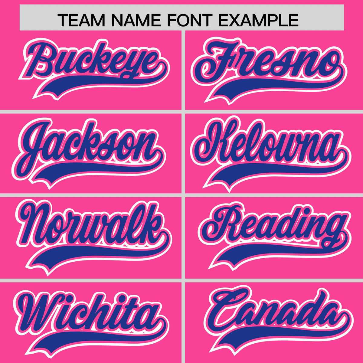 Custom Pink Royal Personalized Color Block Authentic Baseball Jersey