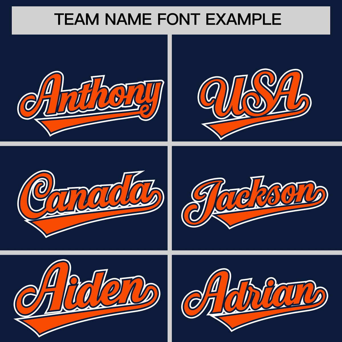 Custom Navy Orange Personalized Color Block Authentic Baseball Jersey