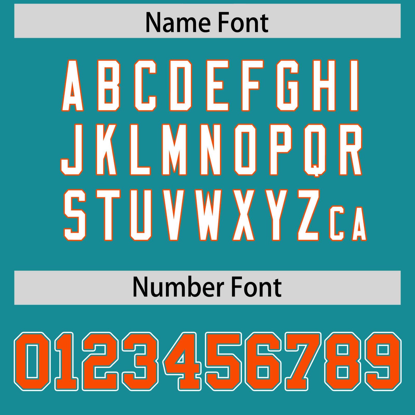 Custom Aqua Orange Personalized Color Block Authentic Baseball Jersey