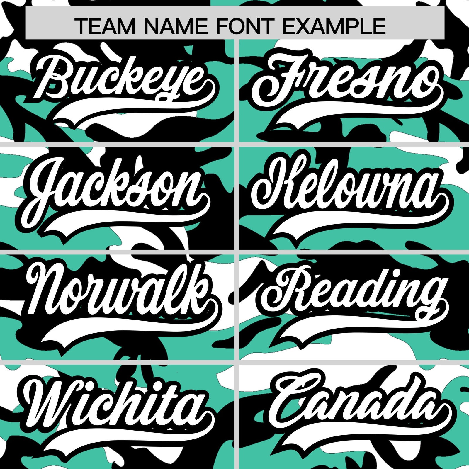 Custom Bright Green Black White Camo Gradient Fashion Baseball Jersey | Perfect for Training,Sublimation Printed & Stitched,Add Name and Numbern,Perfect for Teams | KXKSHOP