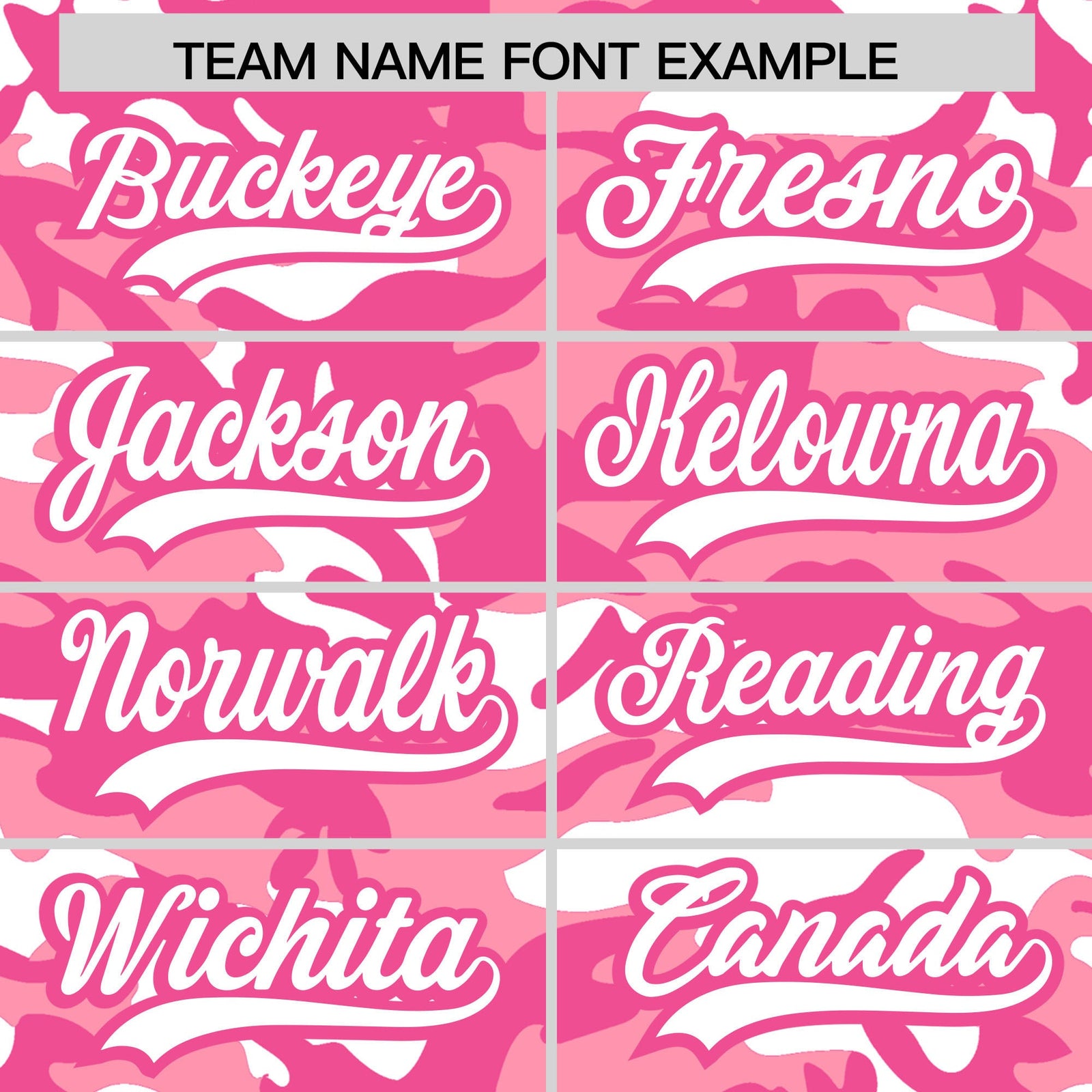 Custom Light Pink Pink White Camo Gradient Fashion Baseball Jersey | Perfect for Training,Sublimation Printed & Stitched,Add Name and Numbern,Perfect for Teams | KXKSHOP