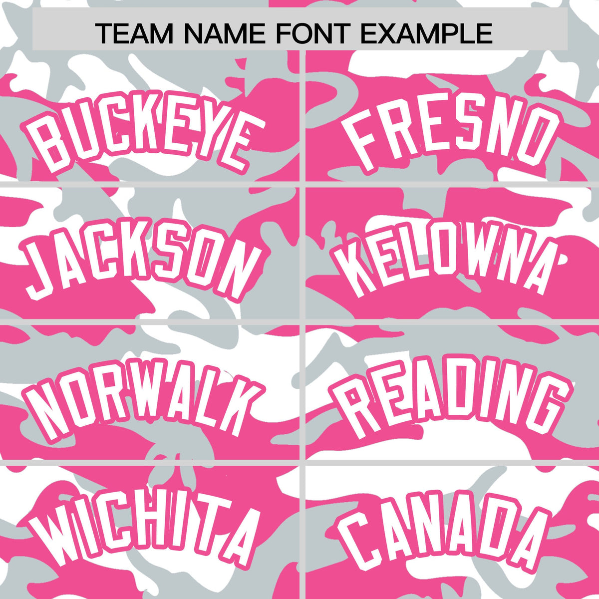 Custom Pink Silver White Camo Gradient Fashion Baseball Jersey | Perfect for Training,Sublimation Printed &amp; Stitched,Add Name and Numbern,Perfect for Teams | KXKSHOP