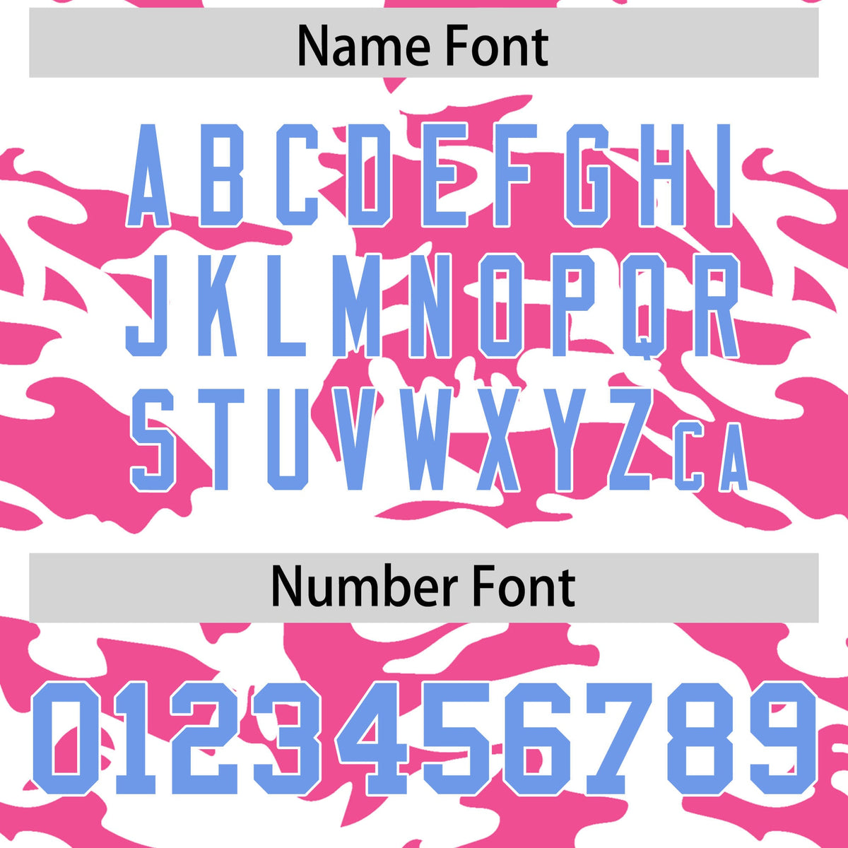 Custom White Pink Light Blue Camo Gradient Fashion Baseball Jersey | Perfect for Training,Sublimation Printed &amp; Stitched,Add Name and Numbern,Perfect for Teams | KXKSHOP