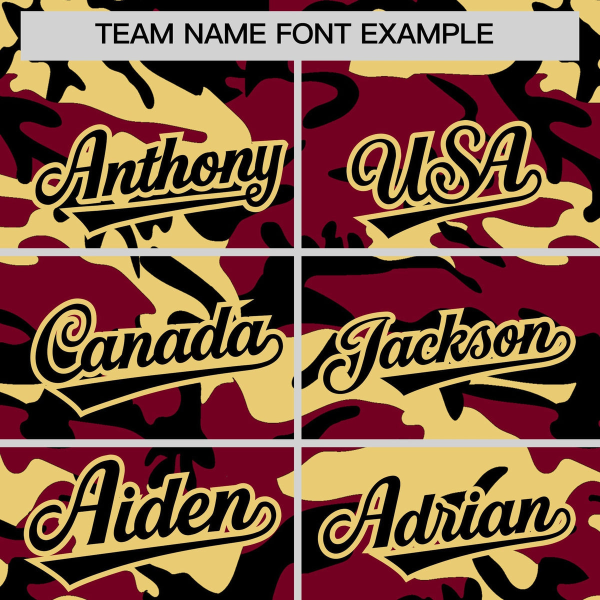 Custom Khaki Crimson Black Camo Gradient Fashion Baseball Jersey | Perfect for Training,Sublimation Printed &amp; Stitched,Add Name and Numbern,Perfect for Teams | KXKSHOP