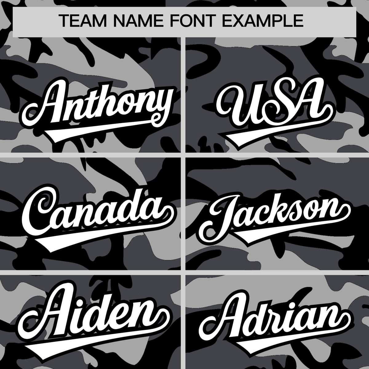 Custom Dark Gray Black Silver Camo Gradient Fashion Baseball Jersey | Perfect for Training,Sublimation Printed &amp; Stitched,Add Name and Numbern,Perfect for Teams | KXKSHOP