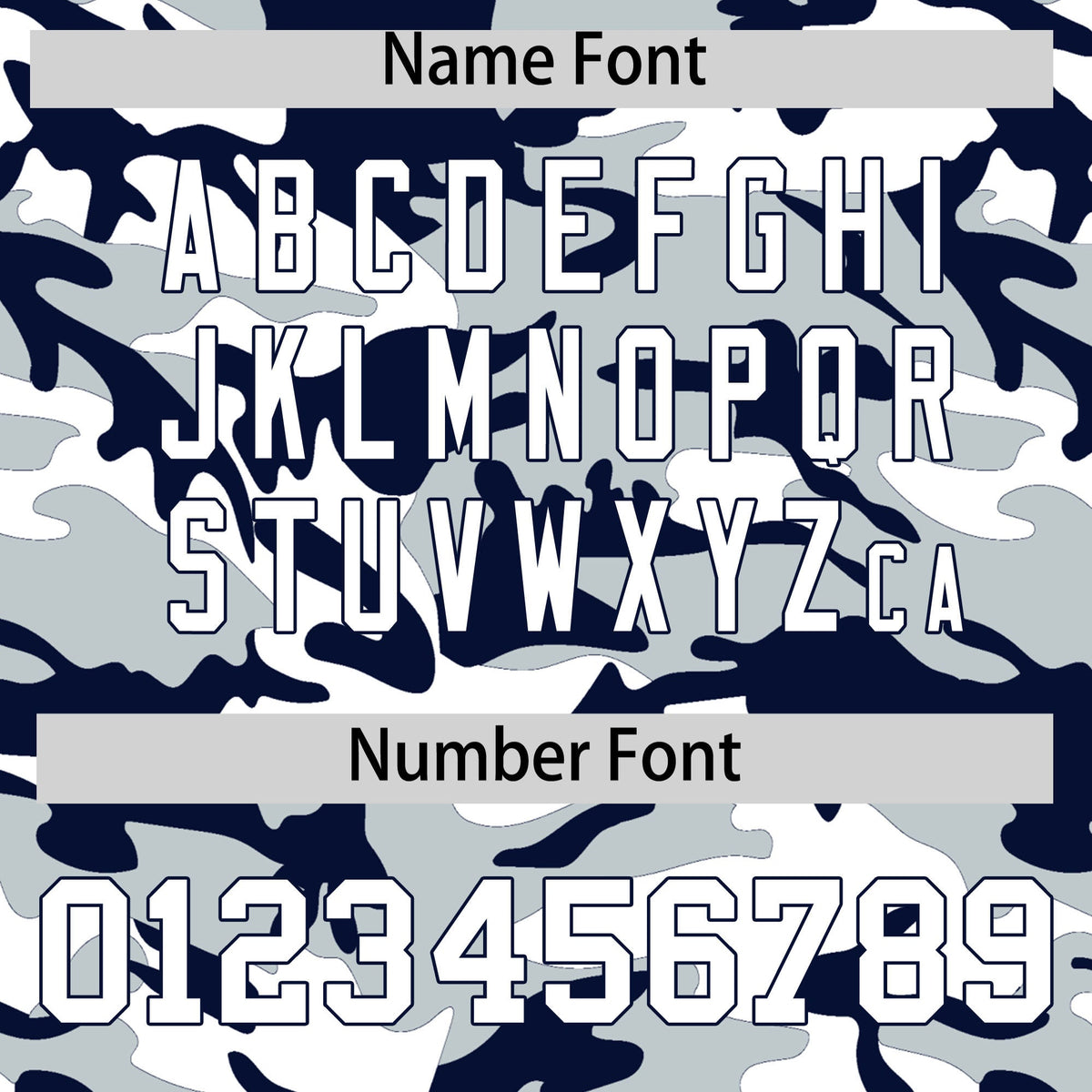 Custom Silver Navy White Camo Gradient Fashion Baseball Jersey | Perfect for Training,Sublimation Printed &amp; Stitched,Add Name and Numbern,Perfect for Teams | KXKSHOP