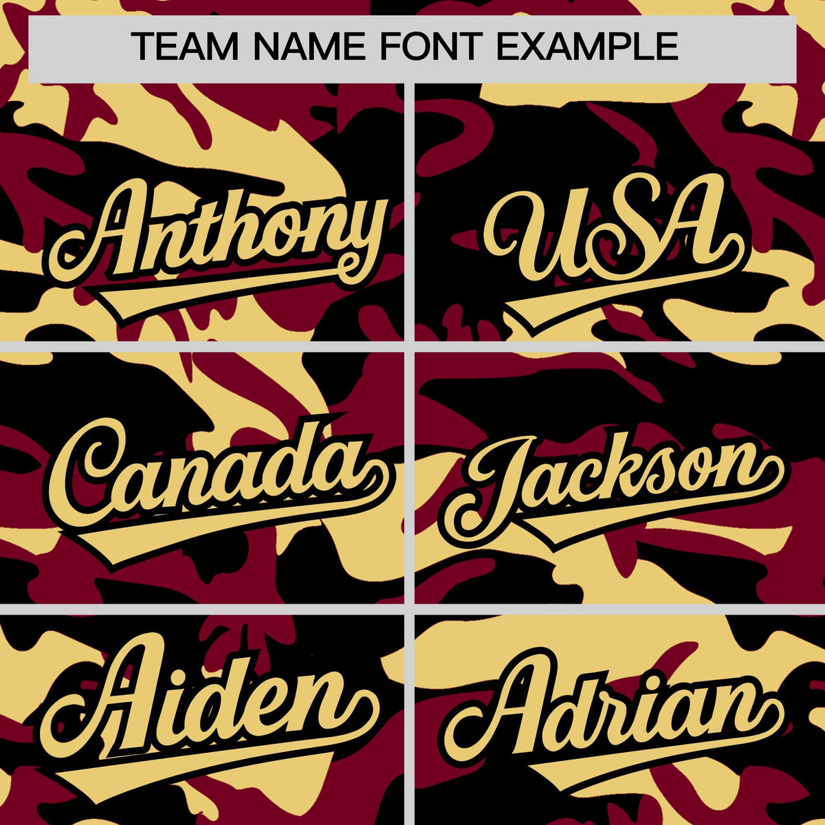 Custom Crimson Black Khaki Camo Gradient Fashion Baseball Jersey | Perfect for Training,Sublimation Printed &amp; Stitched,Add Name and Numbern,Perfect for Teams | KXKSHOP