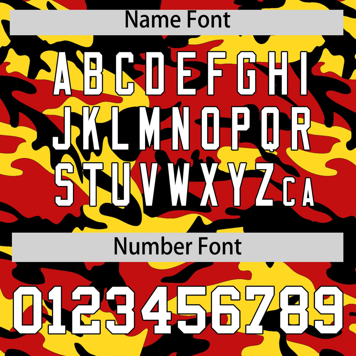 Custom Red Gold Black Camo Gradient Fashion Baseball Jersey | Perfect for Training,Sublimation Printed & Stitched,Add Name and Numbern,Perfect for Teams | KXKSHOP