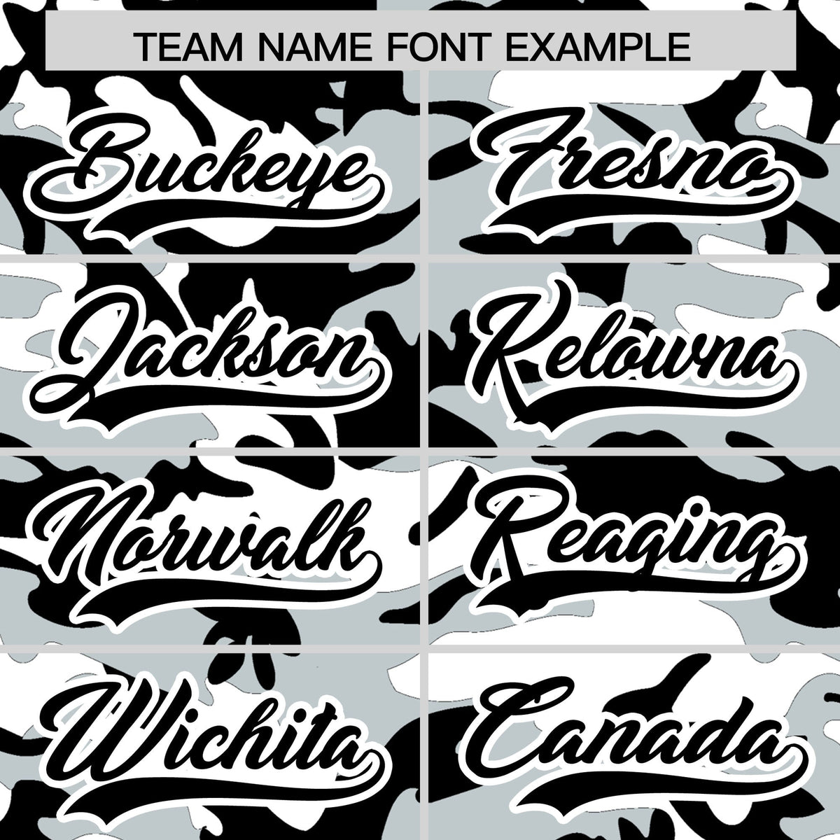 Custom Black Silver White Camo Gradient Fashion Baseball Jersey | Perfect for Training,Sublimation Printed &amp; Stitched,Add Name and Numbern,Perfect for Teams | KXKSHOP