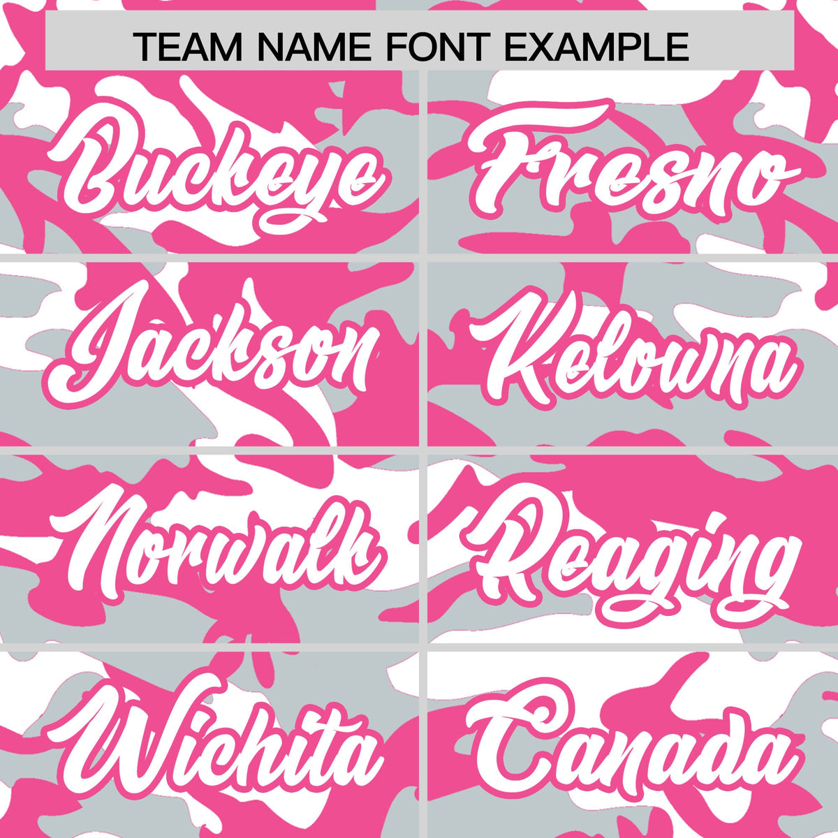 Custom Silver White Pink Camo Gradient Fashion Baseball Jersey | Perfect for Training,Sublimation Printed &amp; Stitched,Add Name and Numbern,Perfect for Teams | KXKSHOP