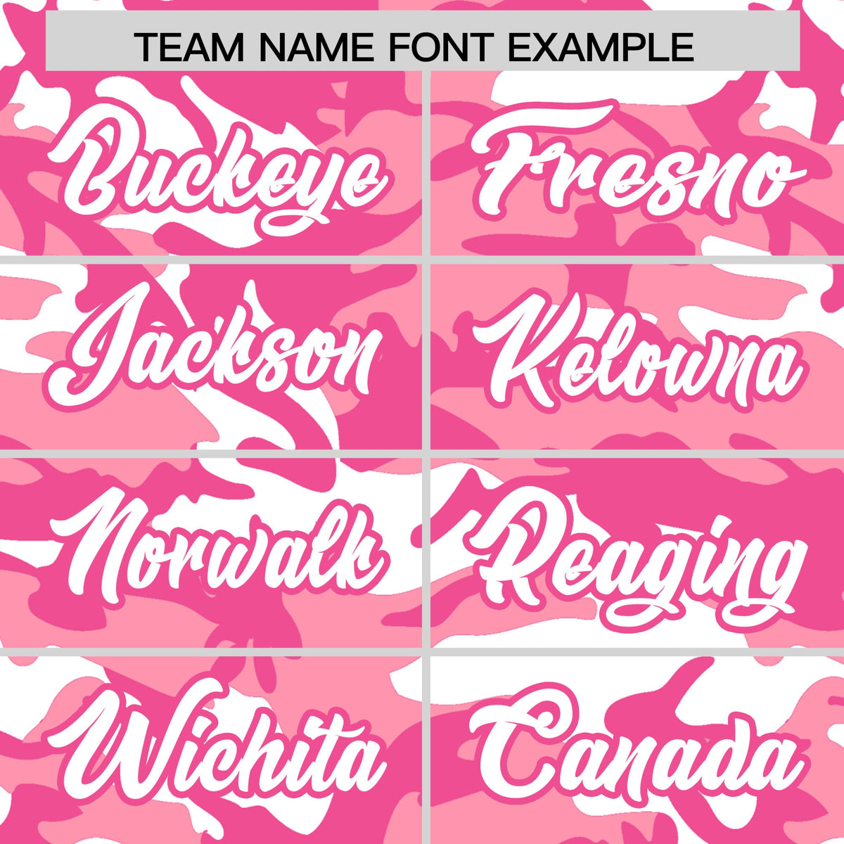 Custom Light Pink Pink White Camo Gradient Fashion Baseball Jersey | Perfect for Training,Sublimation Printed & Stitched,Add Name and Numbern,Perfect for Teams | KXKSHOP