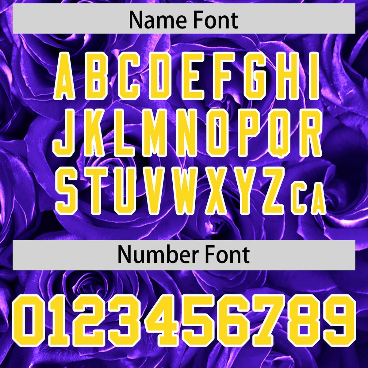 Custom Purple Gold Split Rose Print Authentic Baseball Jersey