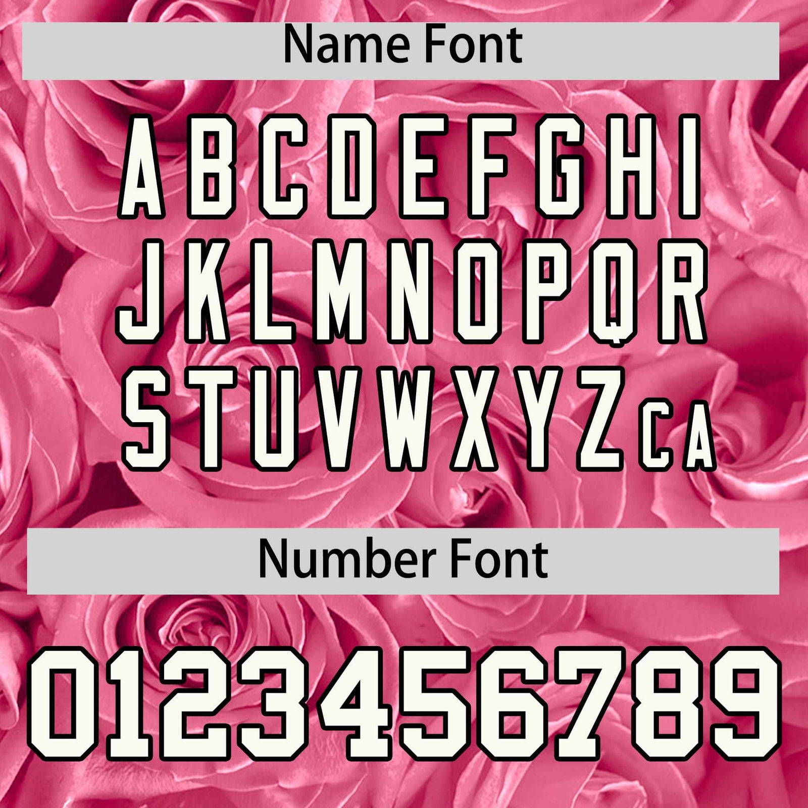 Custom Light Pink Black Split Rose Print Authentic Baseball Jersey