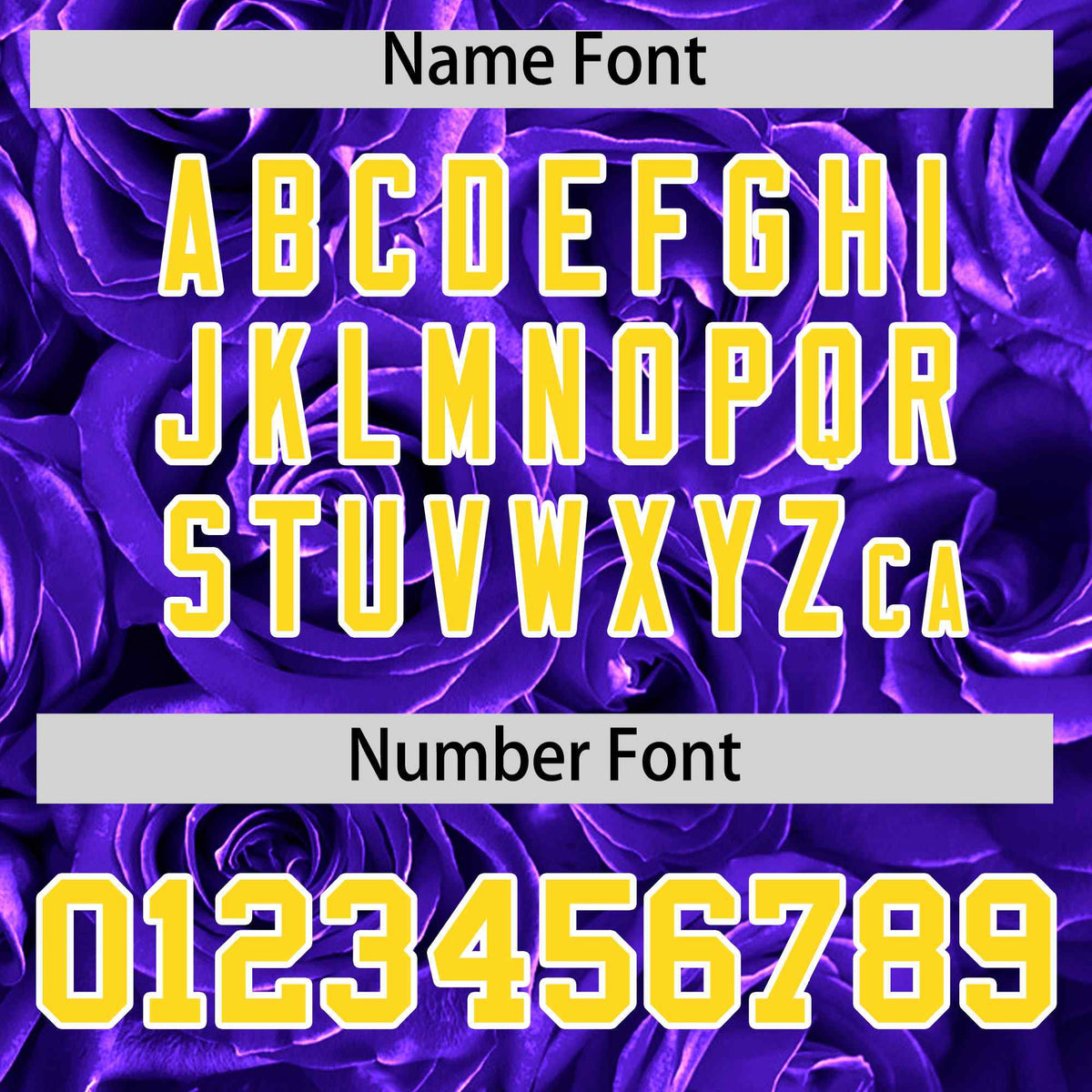 Custom Purple Gold Split Rose Print Authentic Baseball Jersey