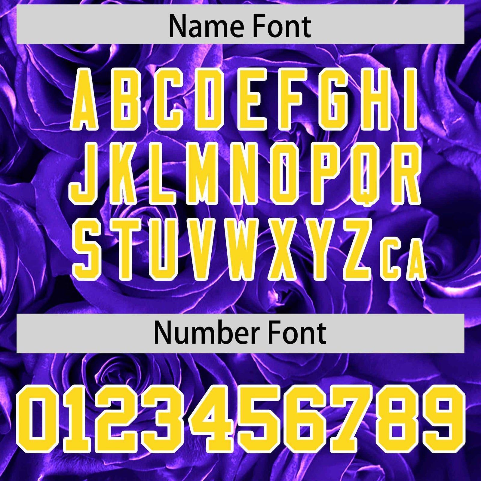 Custom Purple Gold Split Rose Print Authentic Baseball Jersey