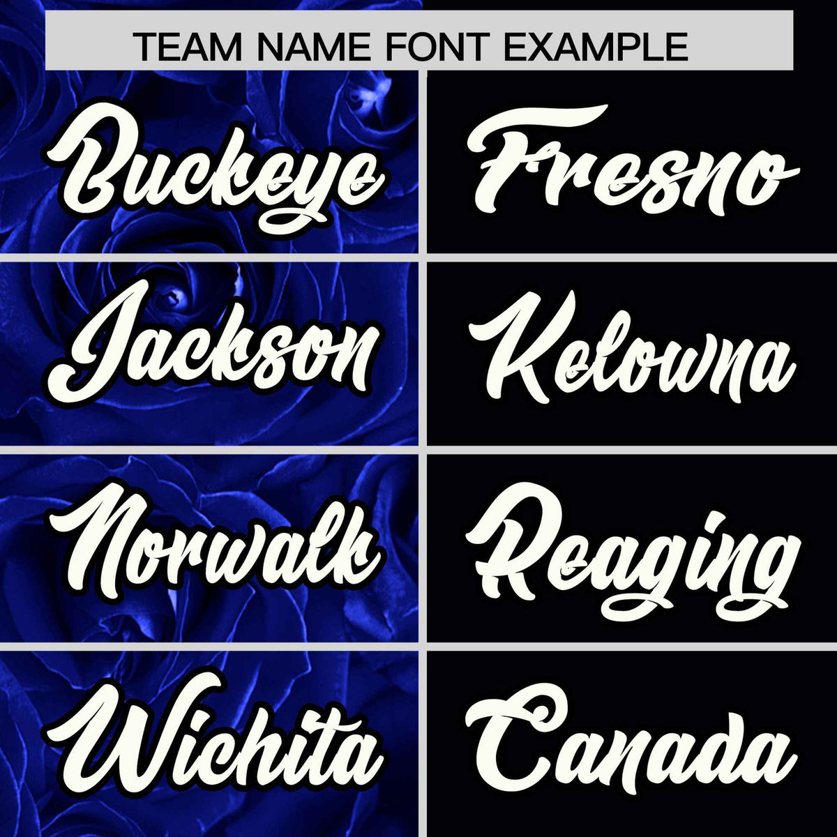 Custom Royal Black Split Rose Print Authentic Baseball Jersey