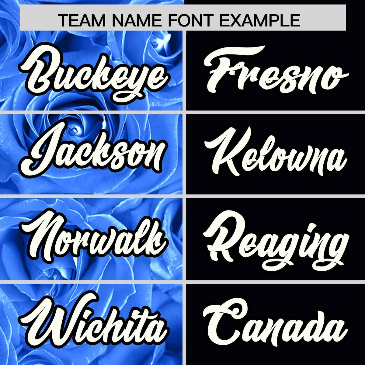 Custom Powder Blue Black Split Rose Print Authentic Baseball Jersey