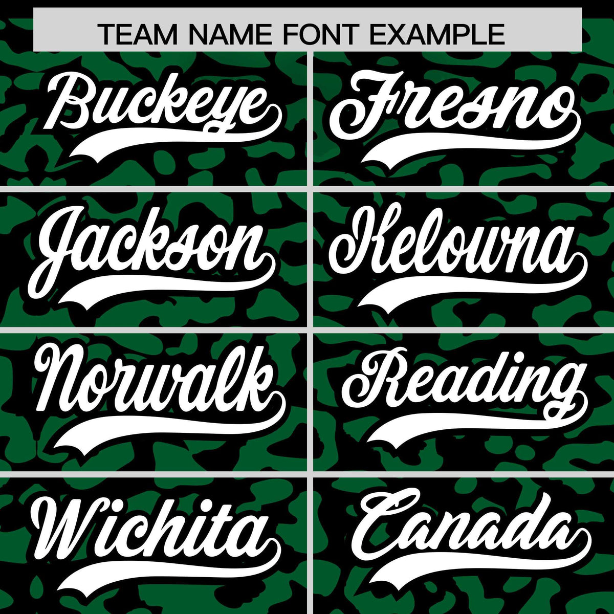 Custom Black Kelly Green Leopard Print Pattern Authentic Baseball Jersey