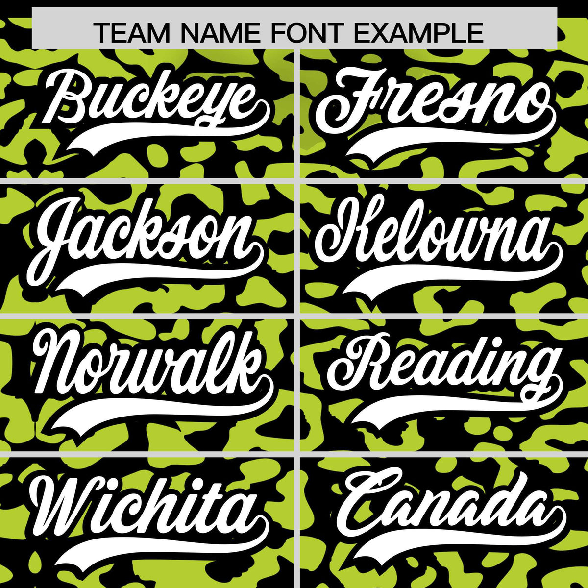 Custom Black Fluorescent Green Leopard Print Pattern Authentic Baseball Jersey