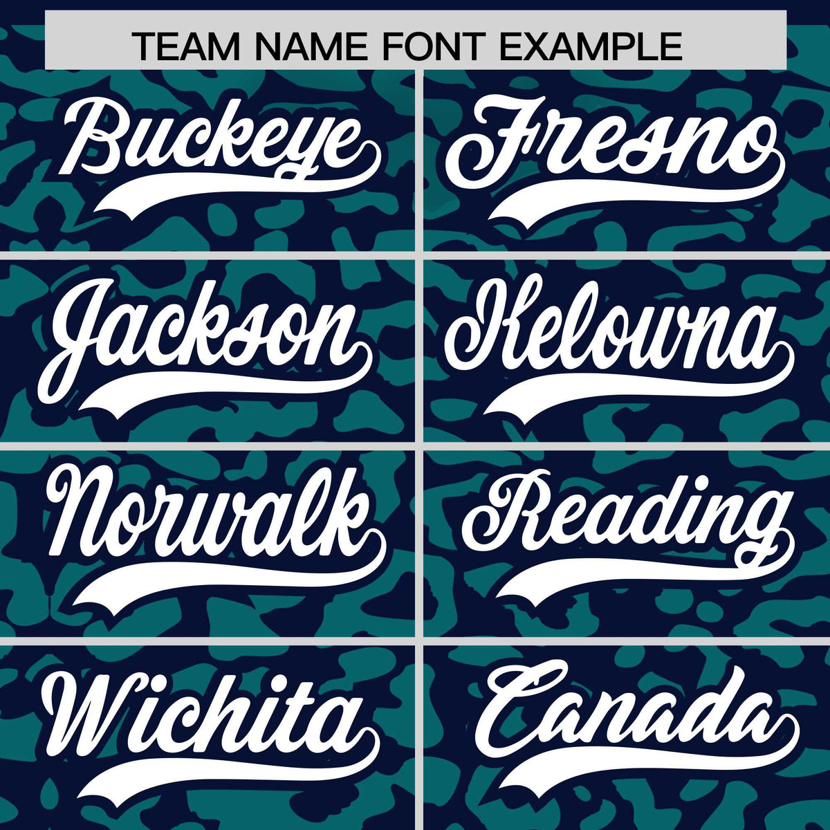 Custom Navy Aqua Leopard Print Pattern Authentic Baseball Jersey