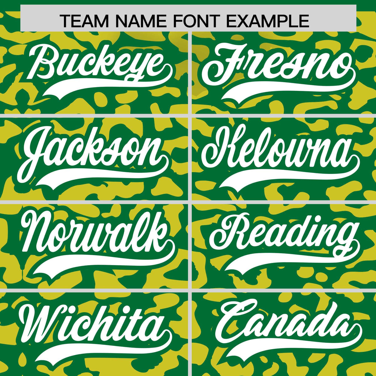 Custom Kelly Green Gold Leopard Print Pattern Authentic Baseball Jersey