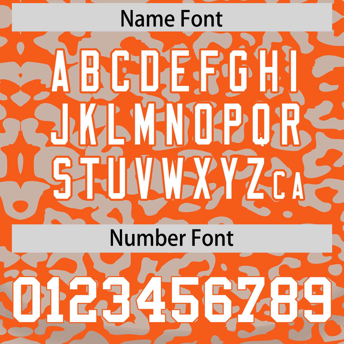 Custom Orange Silver Leopard Print Pattern Authentic Baseball Jersey