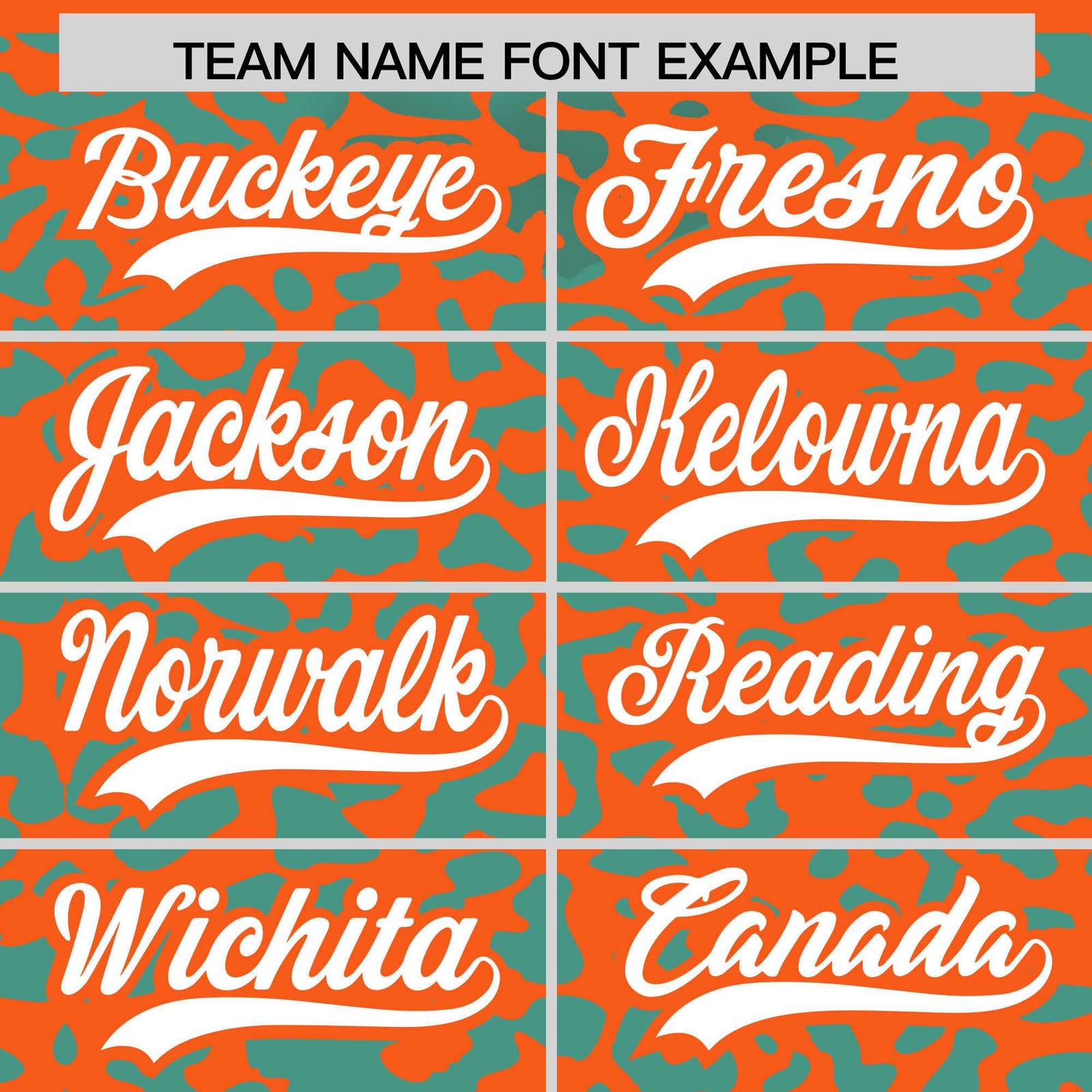 Custom Orange Aqua Leopard Print Pattern Authentic Baseball Jersey