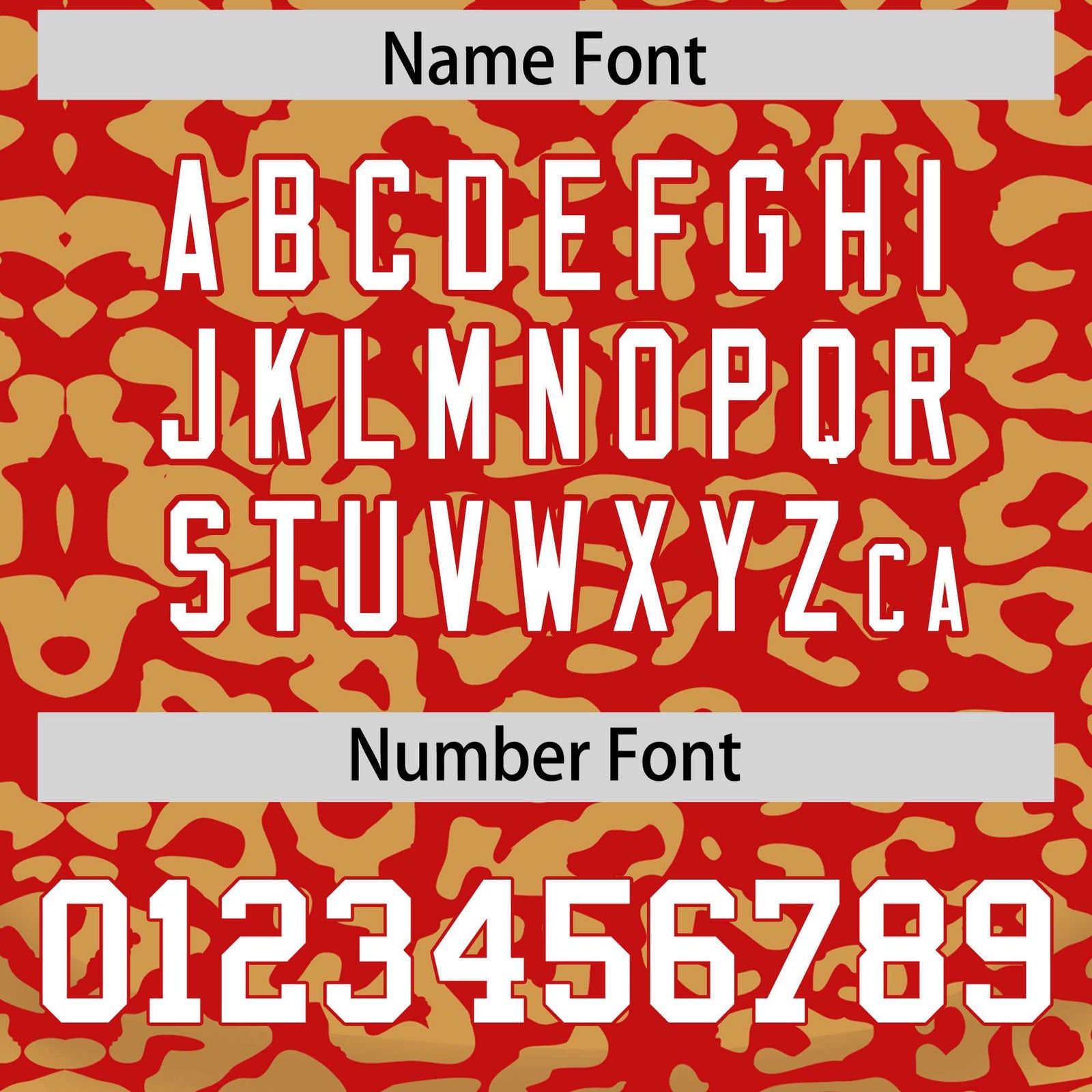 Custom Red Old Gold Leopard Print Pattern Authentic Baseball Jersey