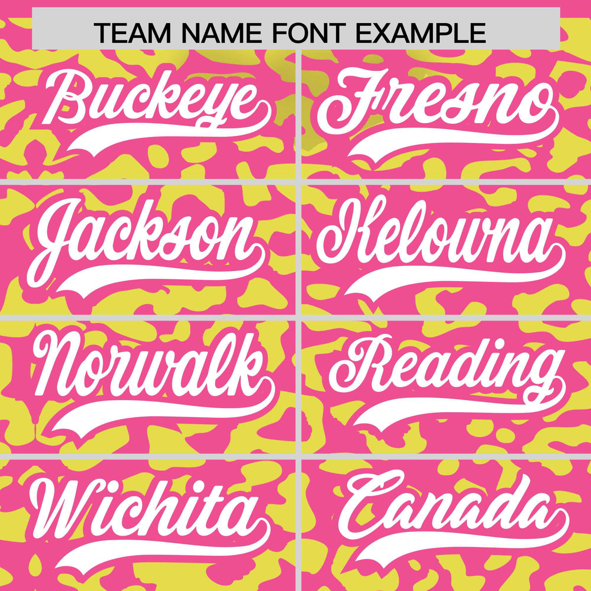 Custom Pink Fluorescent Green Leopard Print Pattern Authentic Baseball Jersey