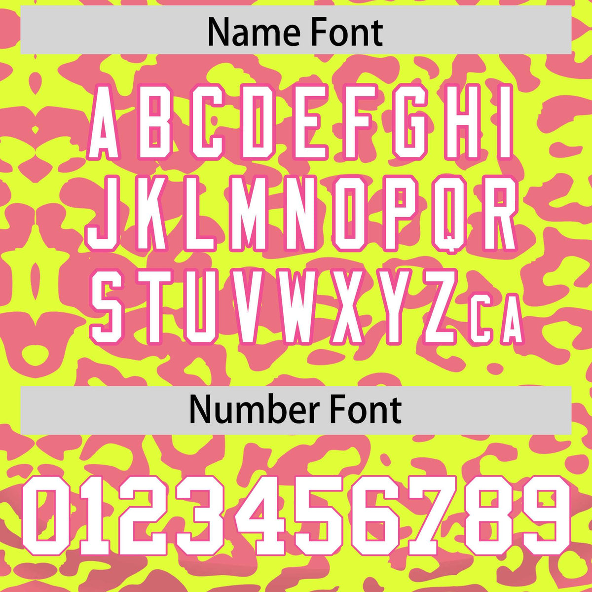 Custom Fluorescent Green Pink Leopard Print Pattern Authentic Baseball Jersey