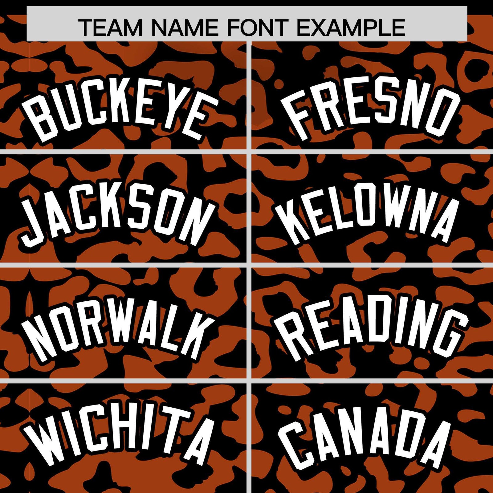 Custom Black Texas Orange Leopard Print Pattern Authentic Baseball Jersey