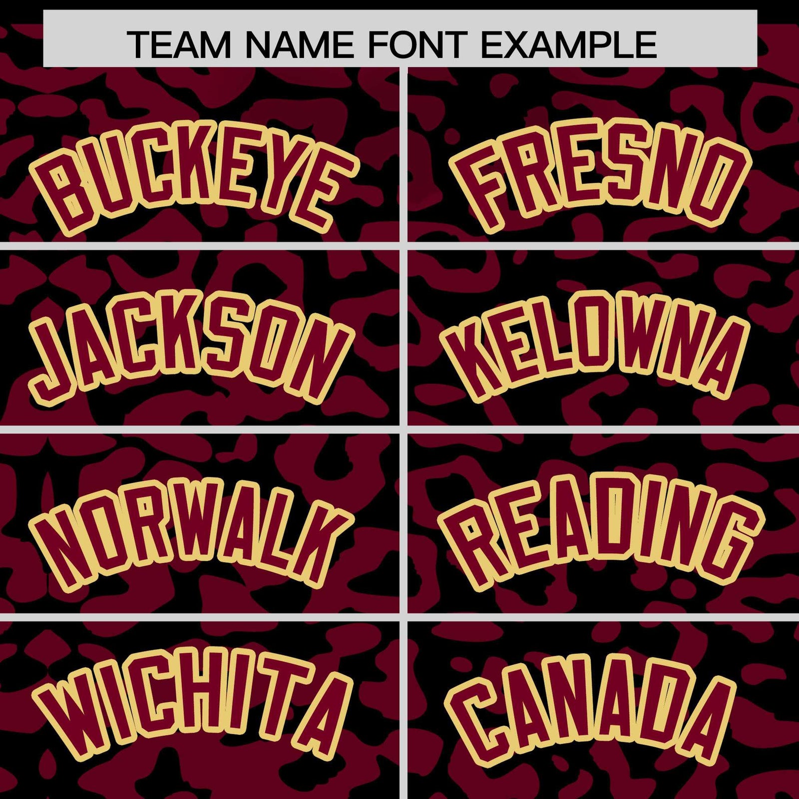 Custom Black Crimson Leopard Print Pattern Authentic Baseball Jersey