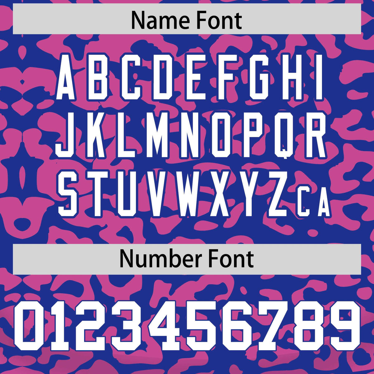 Custom Royal Pink Leopard Print Pattern Authentic Baseball Jersey