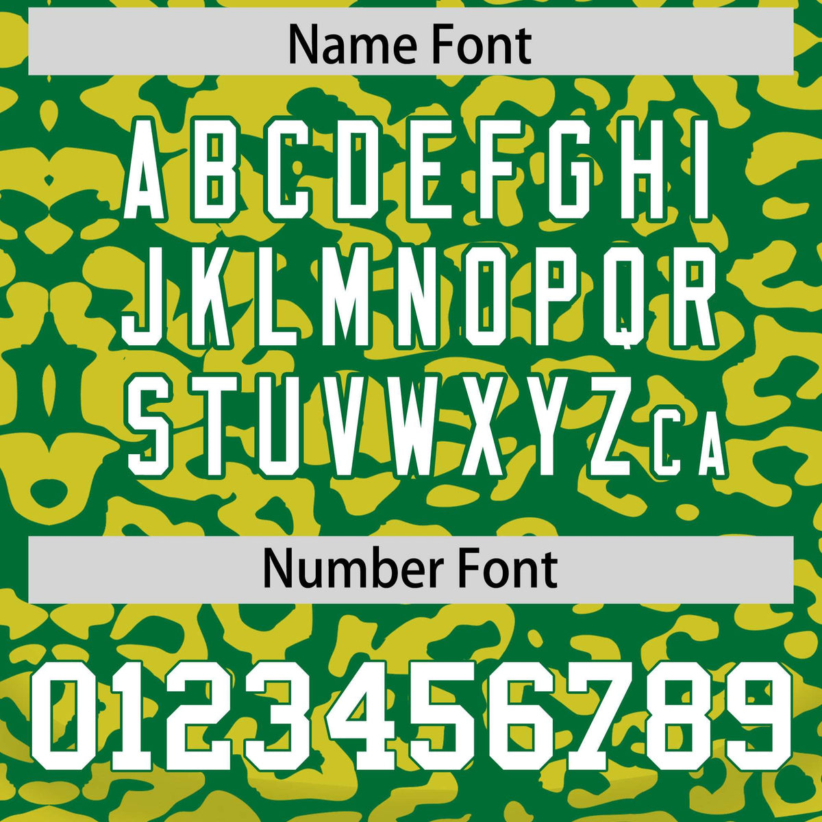 Custom Kelly Green Gold Leopard Print Pattern Authentic Baseball Jersey