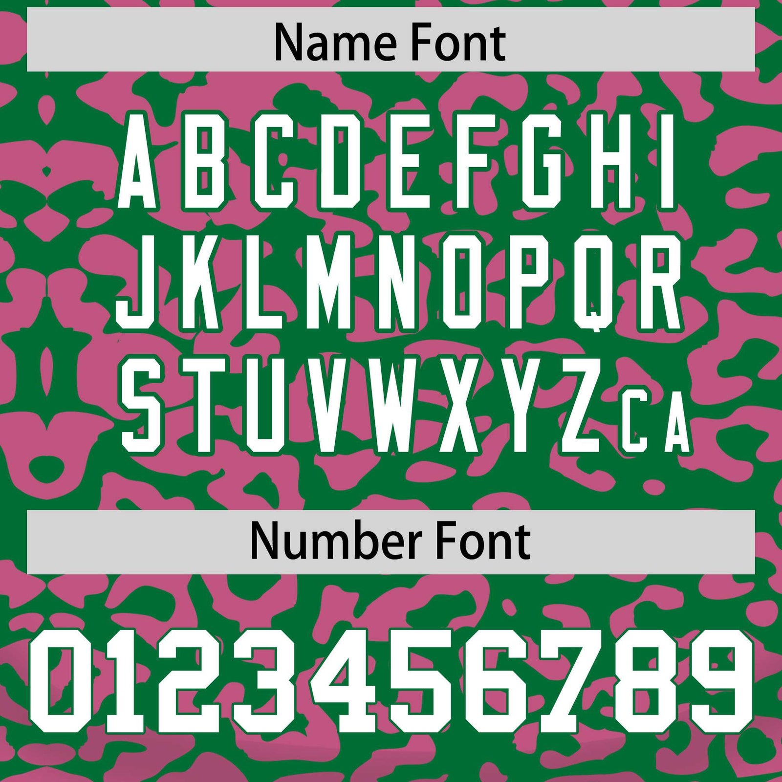 Custom Kelly Green Pink Leopard Print Pattern Authentic Baseball Jersey