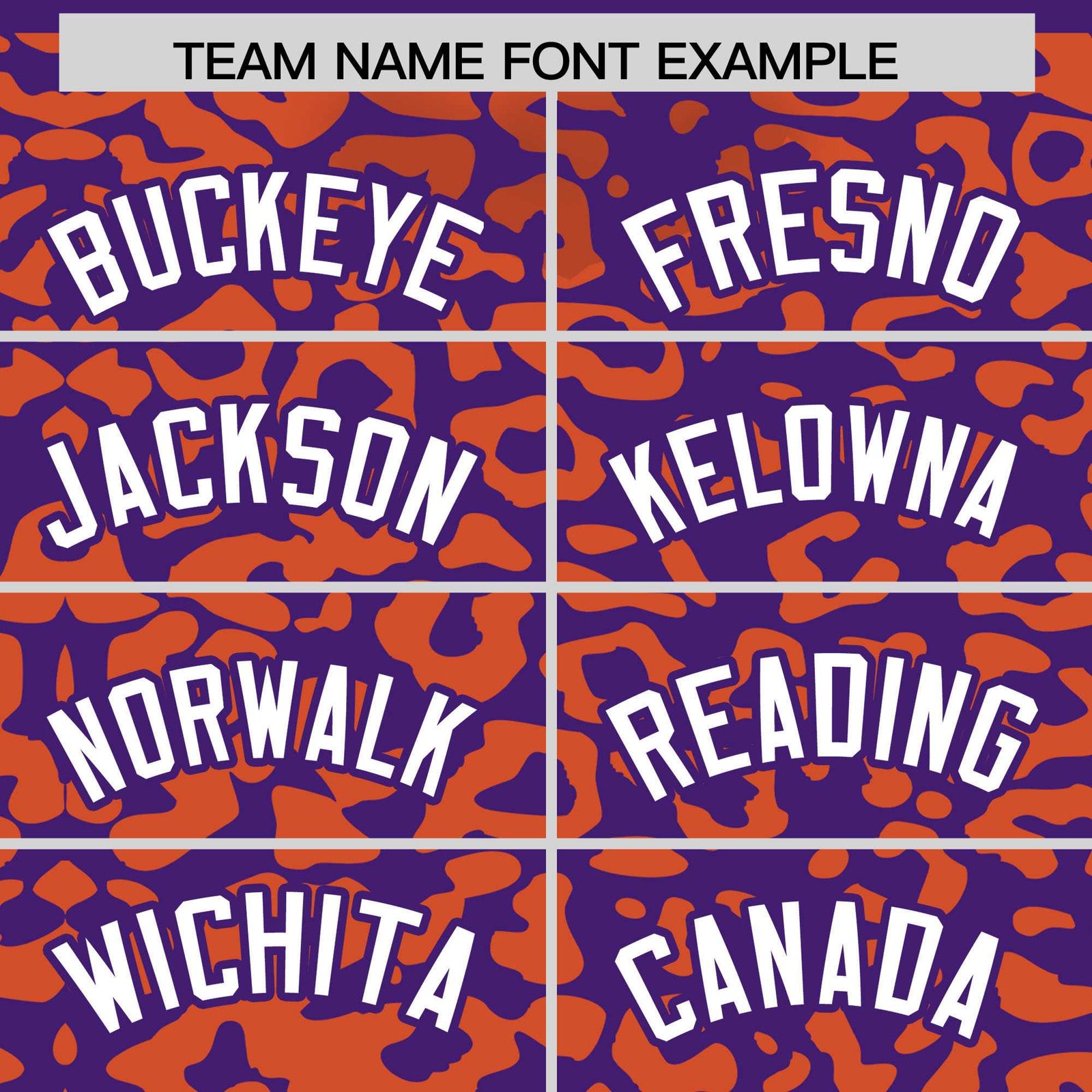 Custom Purple Orange Leopard Print Pattern Authentic Baseball Jersey