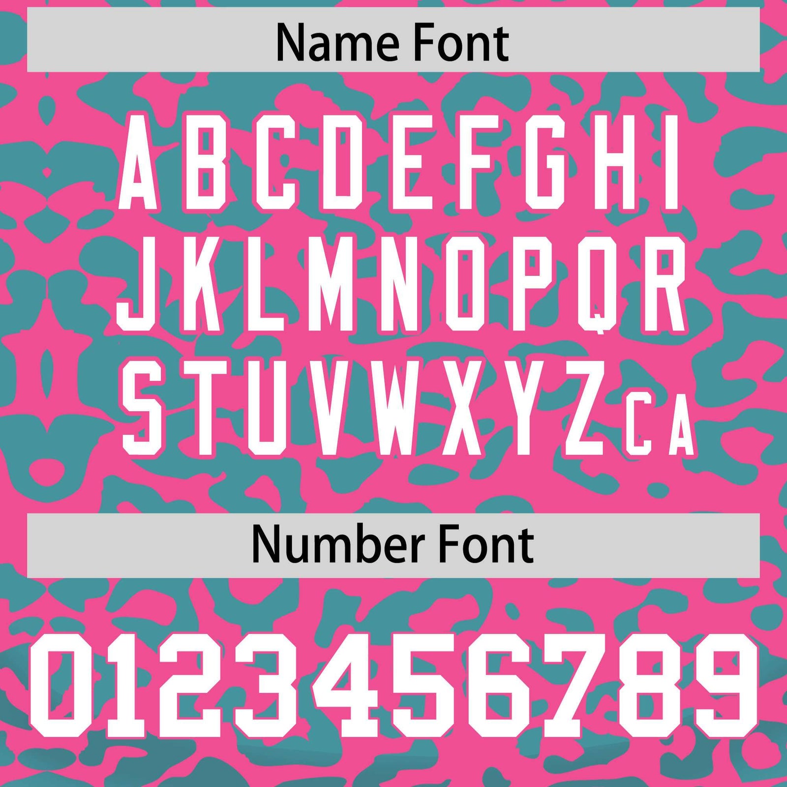 Custom Pink Aqua Leopard Print Pattern Authentic Baseball Jersey