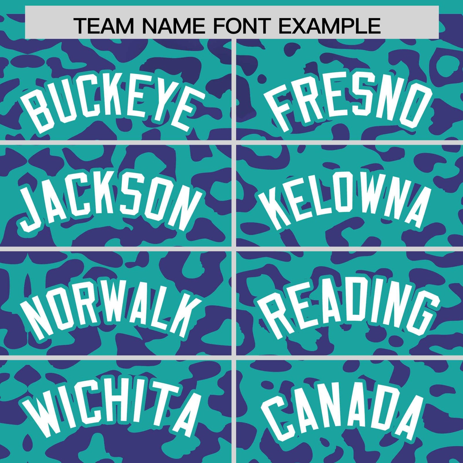 Custom Aqua Purple Leopard Print Pattern Authentic Baseball Jersey