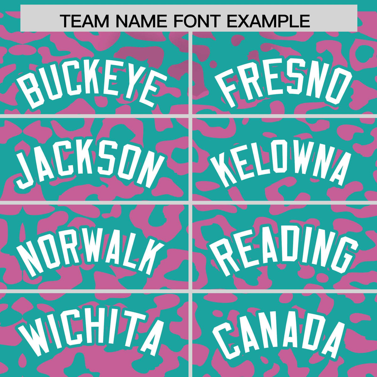 Custom Aqua Pink Leopard Print Pattern Authentic Baseball Jersey