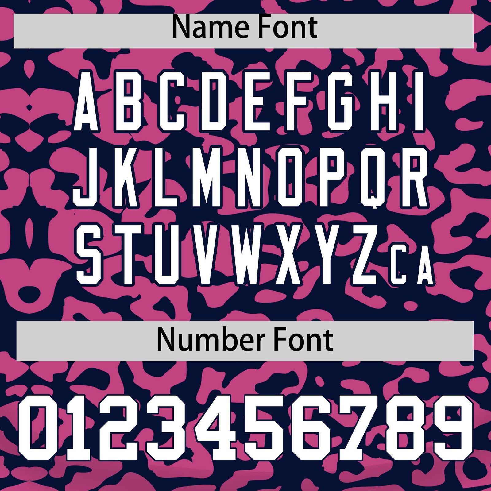 Custom Navy Pink Leopard Print Pattern Authentic Baseball Jersey