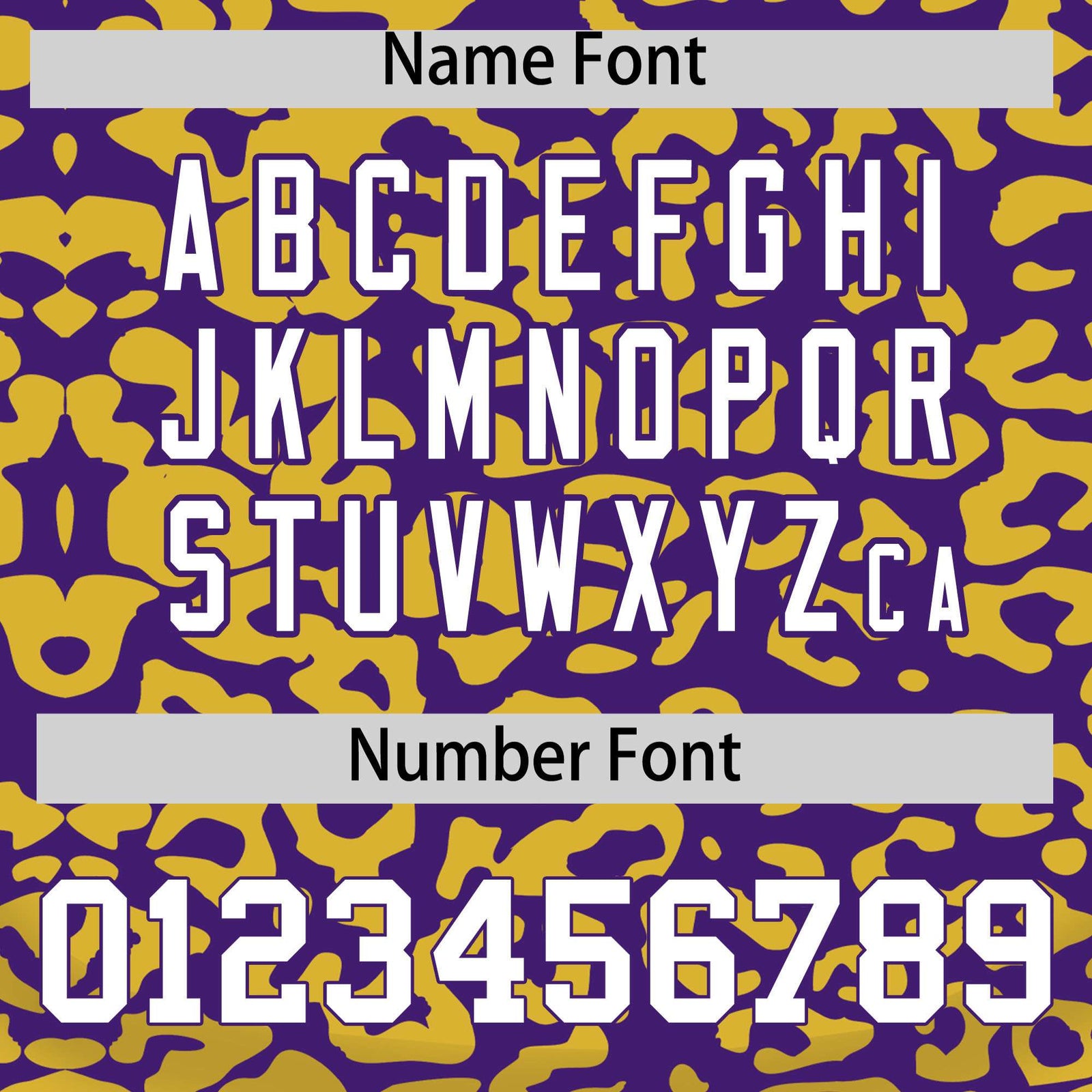 Custom Purple Gold Leopard Print Pattern Authentic Baseball Jersey