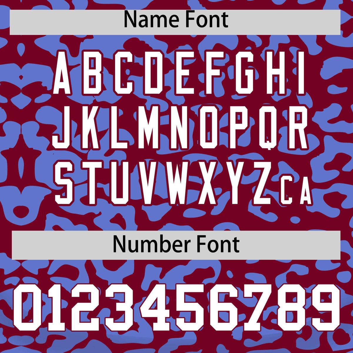 Custom Crimson Light Blue Leopard Print Pattern Authentic Baseball Jersey