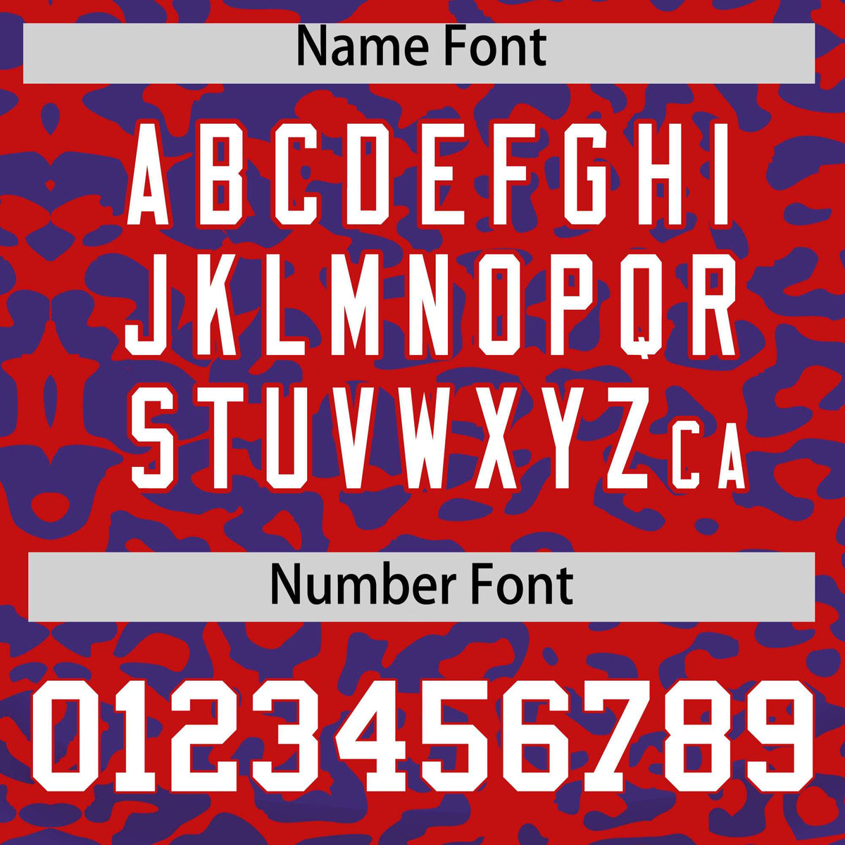 Custom Red Royal Leopard Print Pattern Authentic Baseball Jersey