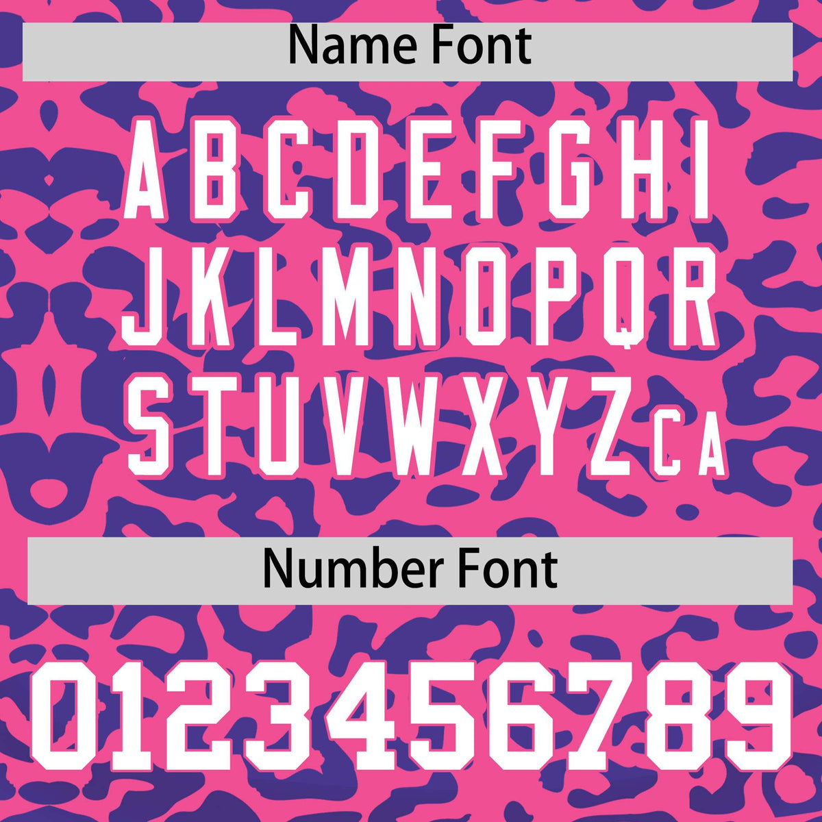 Custom Pink Royal Leopard Print Pattern Authentic Baseball Jersey