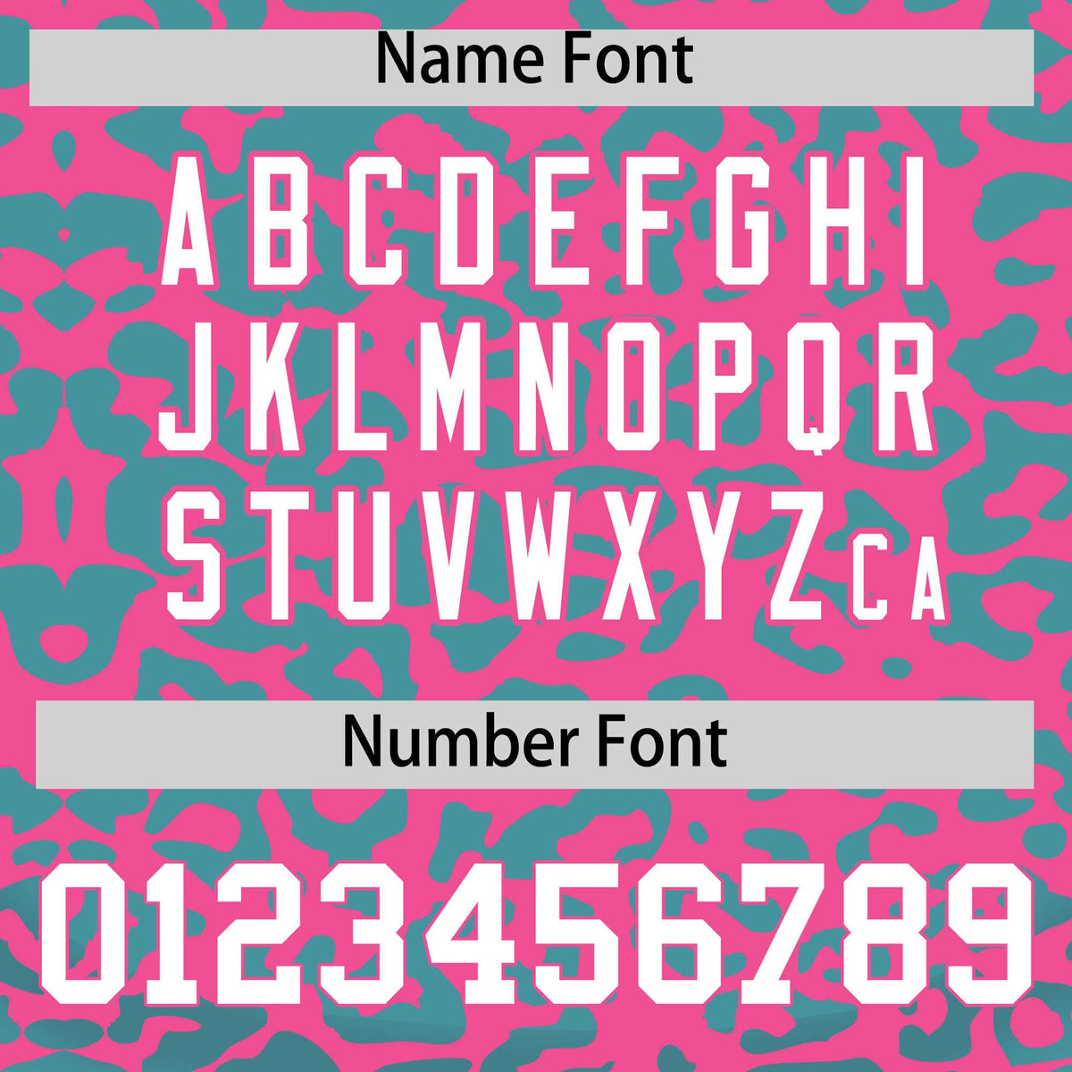 Custom Pink Aqua Leopard Print Pattern Authentic Baseball Jersey